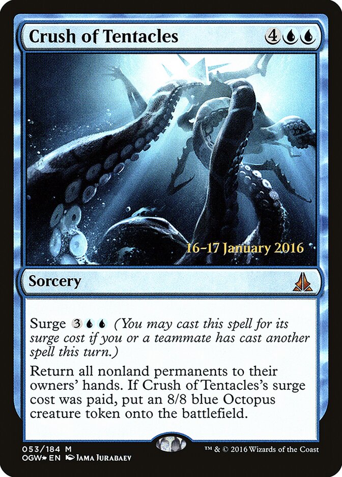 Crush of Tentacles card front