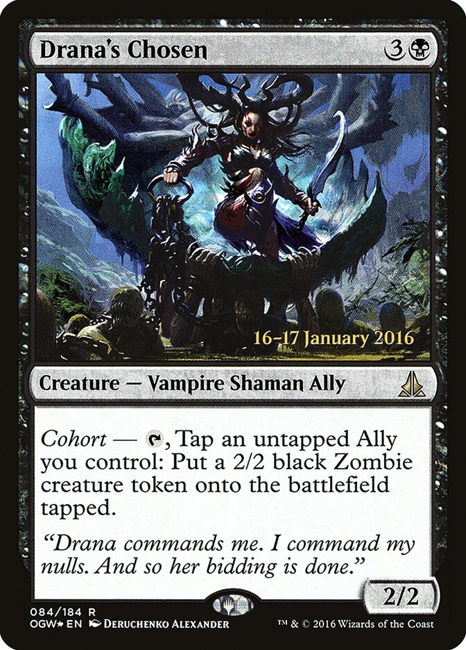 Drana's Chosen card front
