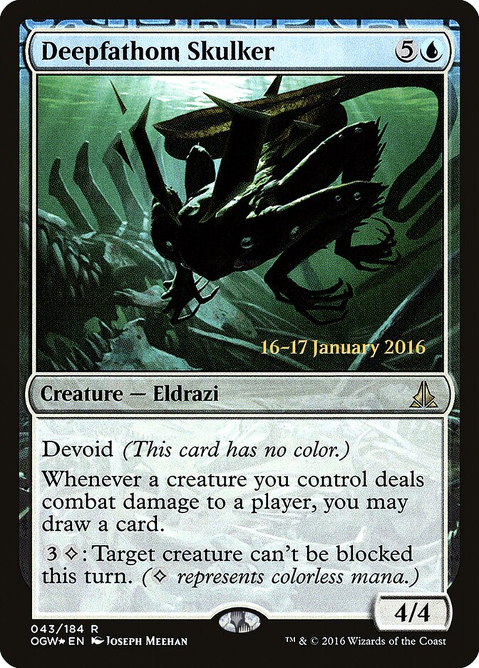 Deepfathom Skulker card front