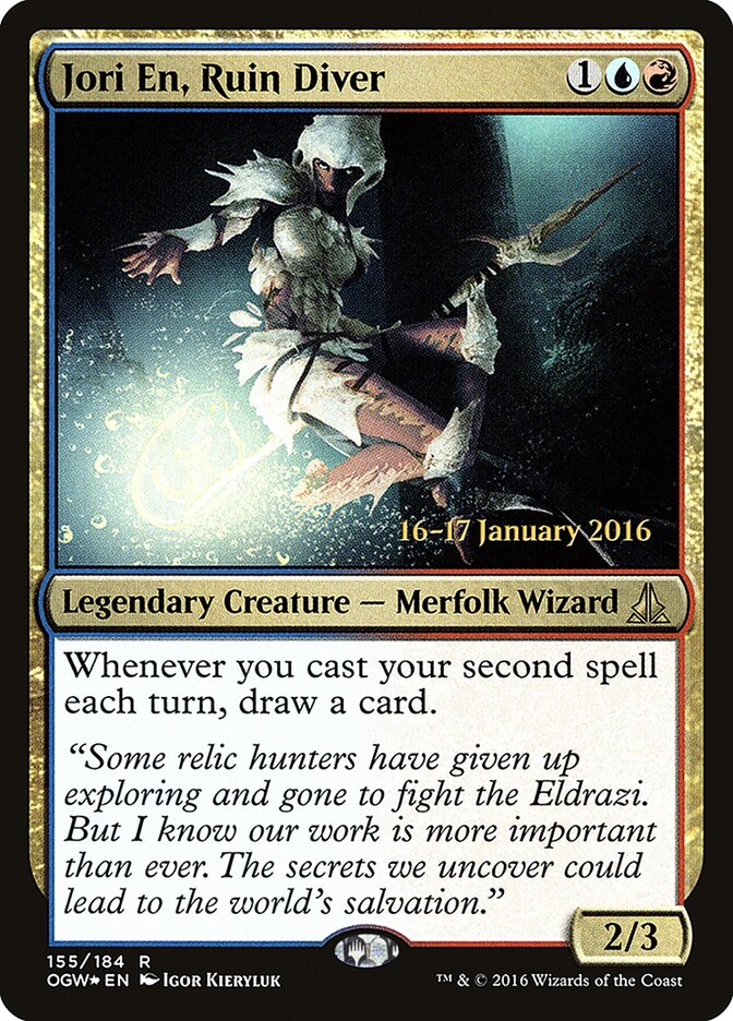 Jori En, Ruin Diver card front