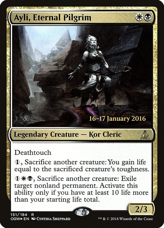 Ayli, Eternal Pilgrim card front