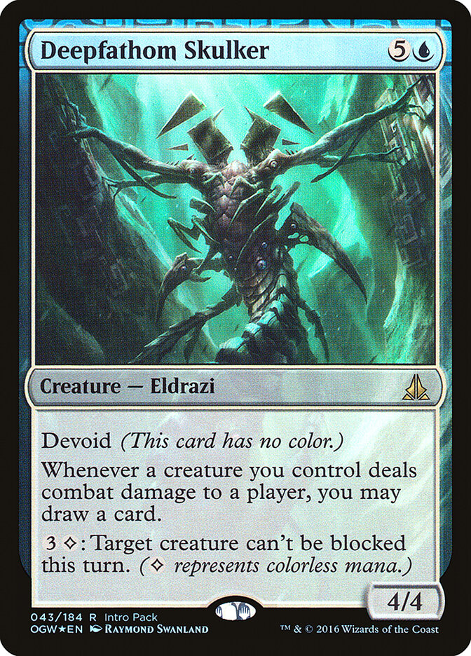 Deepfathom Skulker card front