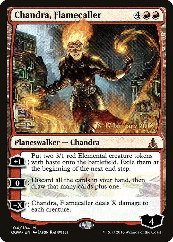 Chandra, Flamecaller card front