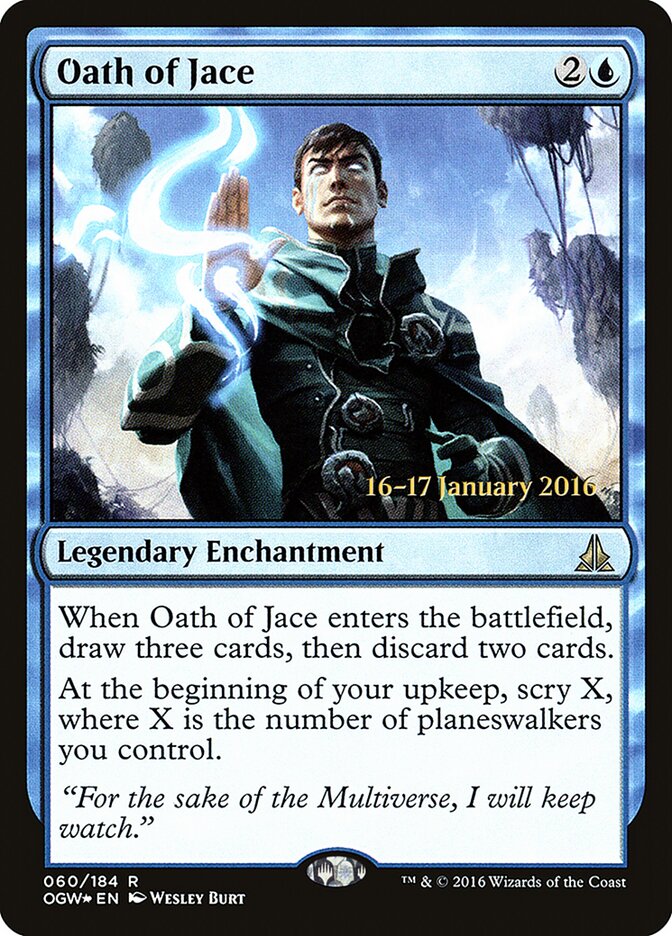 Oath of Jace card front