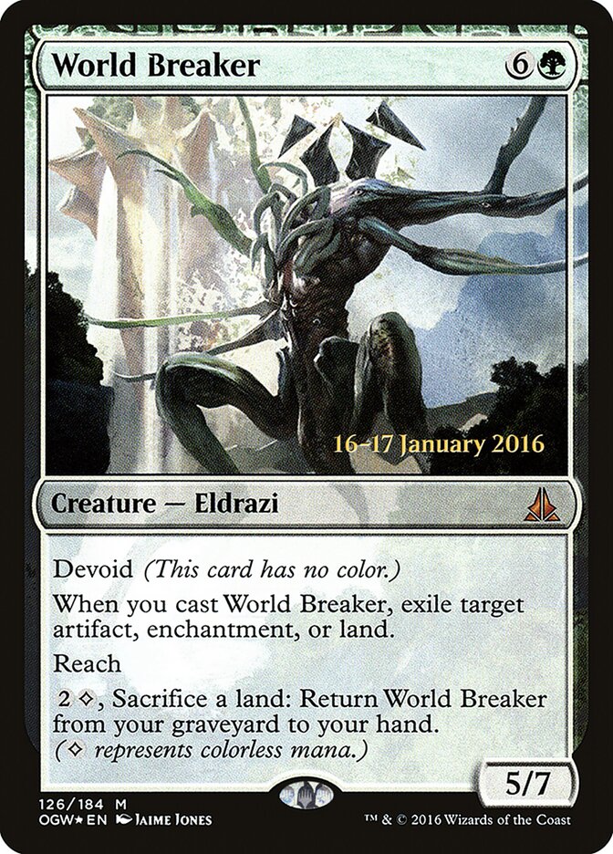 World Breaker card front