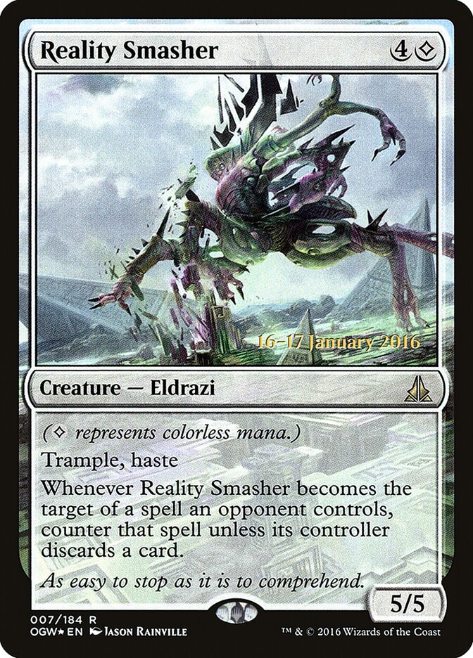 Reality Smasher card front