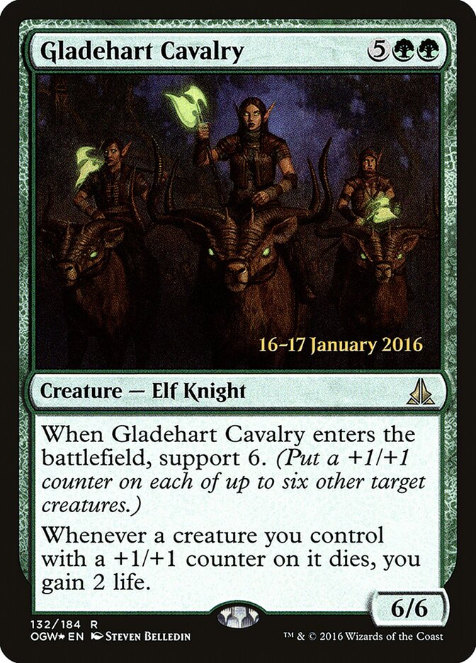 Gladehart Cavalry card front