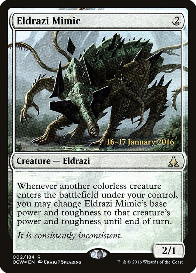 Eldrazi Mimic card front