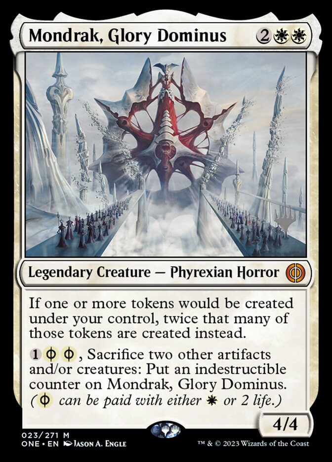 Mondrak, Glory Dominus card front