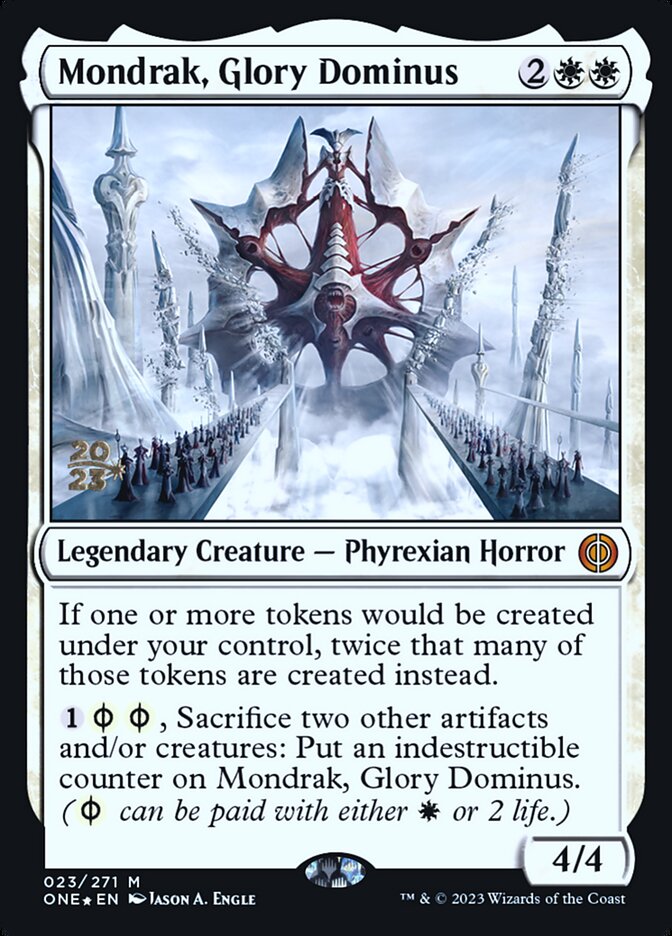 Mondrak, Glory Dominus card front