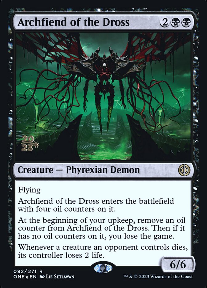Archfiend of the Dross card front