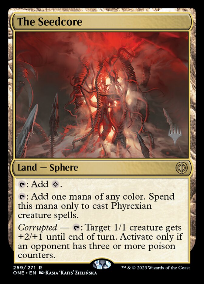 The Seedcore card front