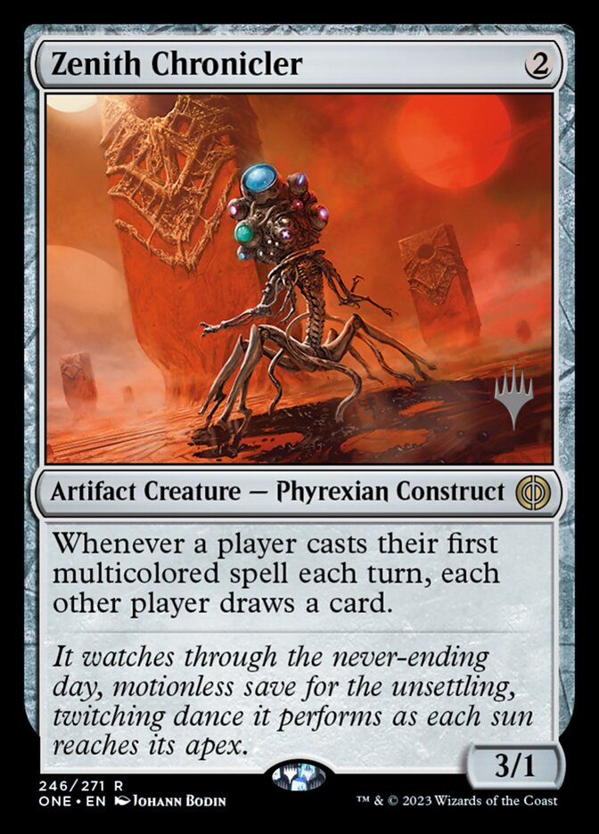 Zenith Chronicler card front