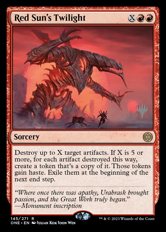 Red Sun's Twilight card front