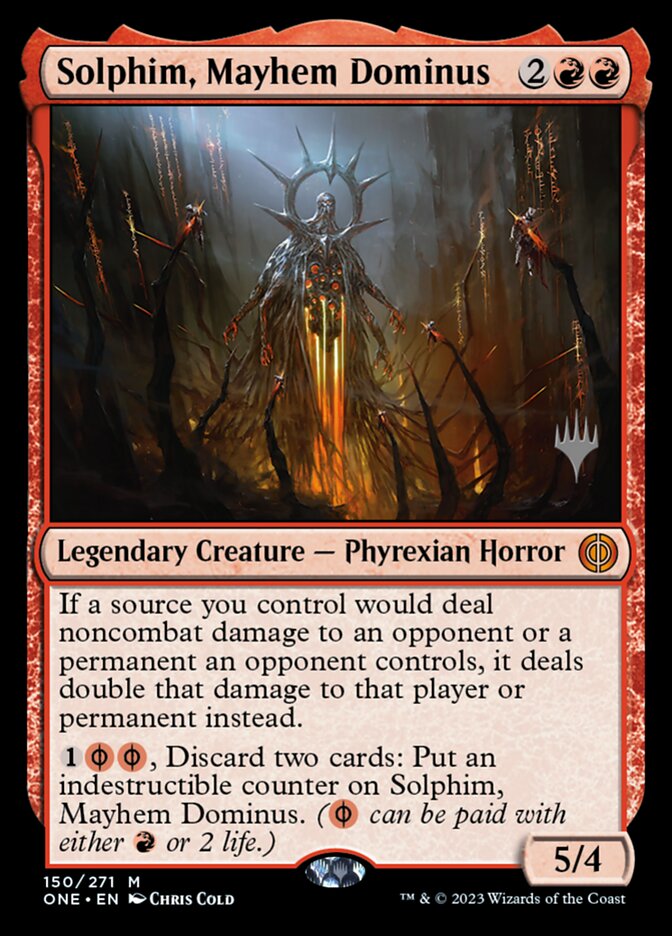Solphim, Mayhem Dominus card front