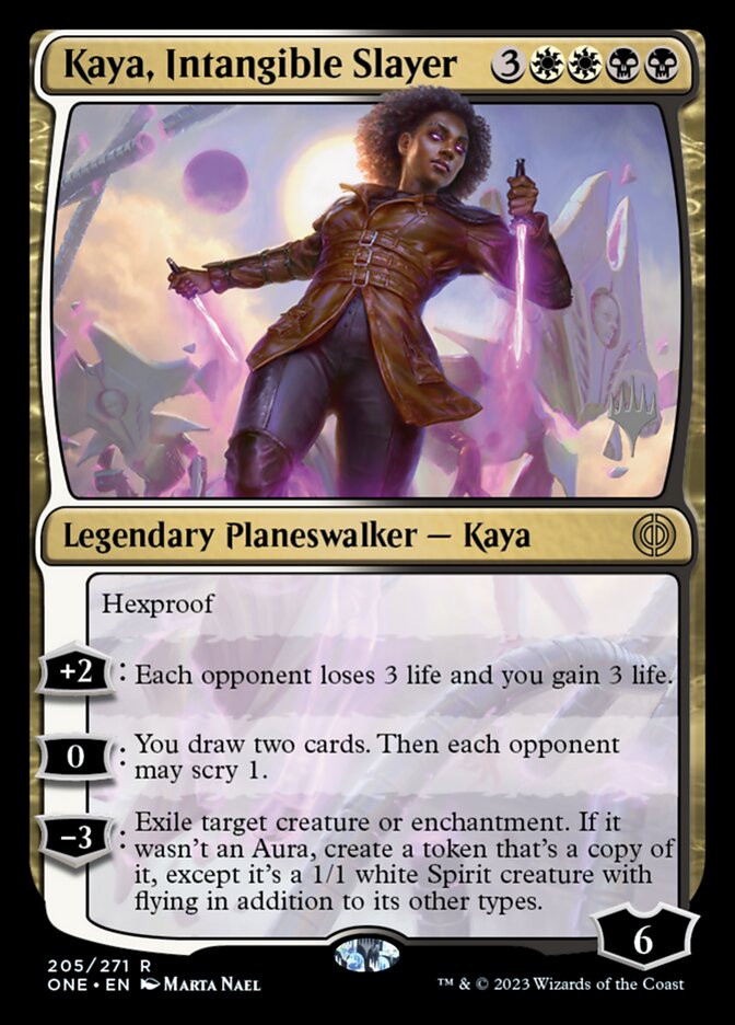 Kaya, Intangible Slayer card front