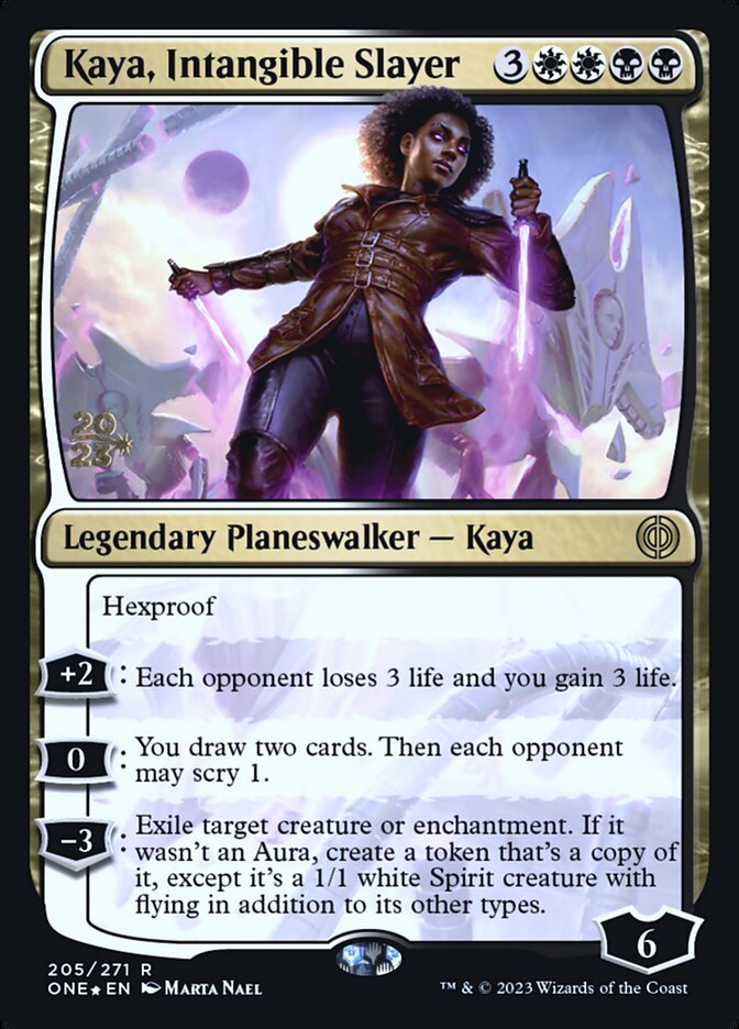 Kaya, Intangible Slayer card front