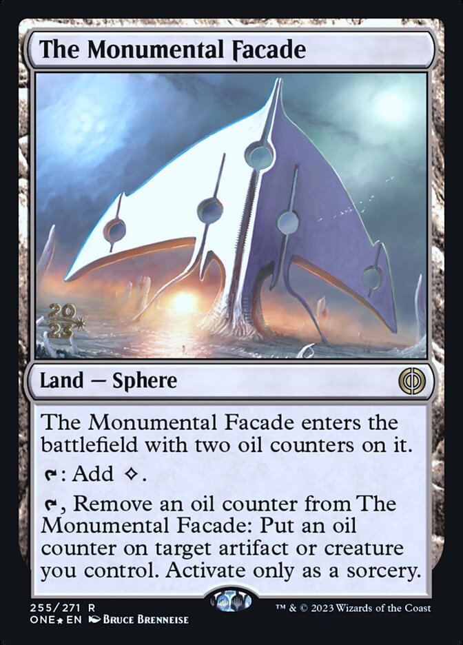 The Monumental Facade card front