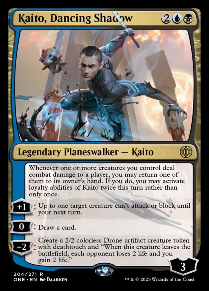 Kaito, Dancing Shadow card front