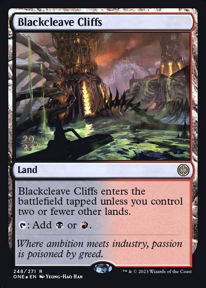 Blackcleave Cliffs card front