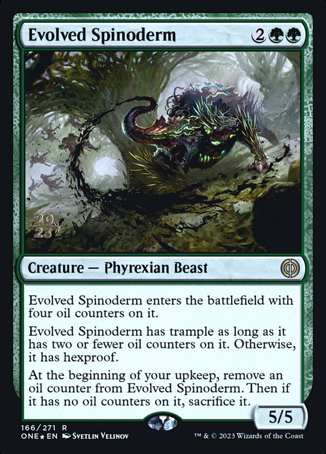 Evolved Spinoderm card front