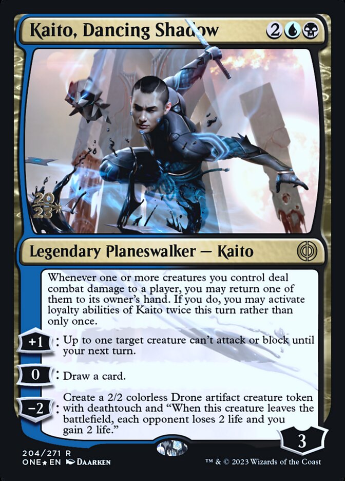 Kaito, Dancing Shadow card front