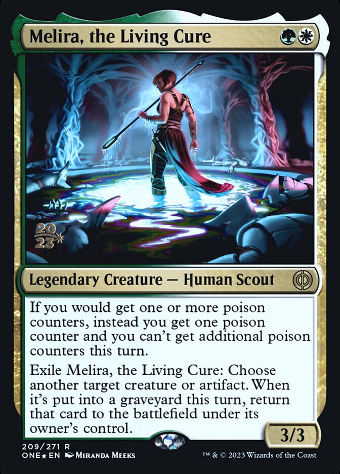Melira, the Living Cure card front