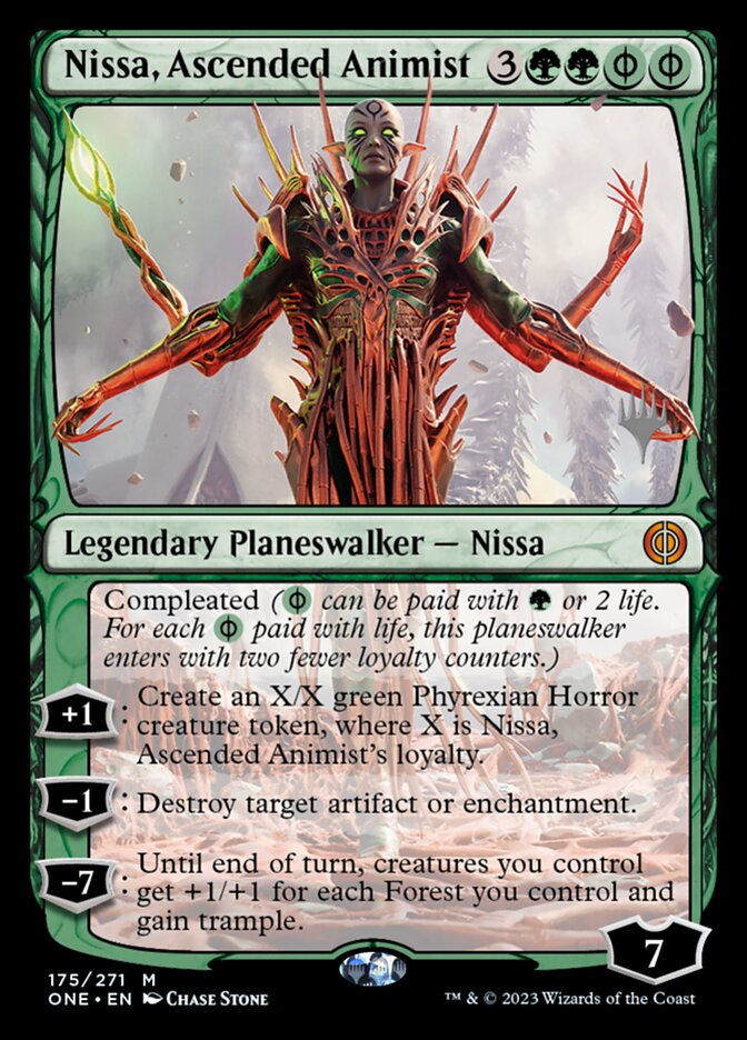 Nissa, Ascended Animist card front