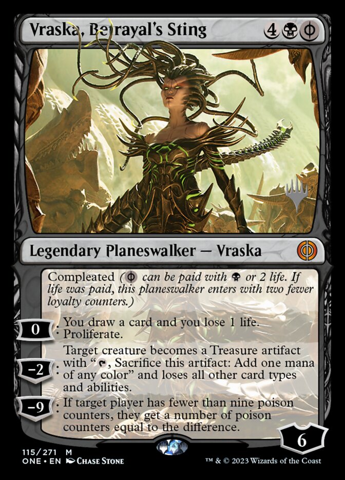 Vraska, Betrayal's Sting card front