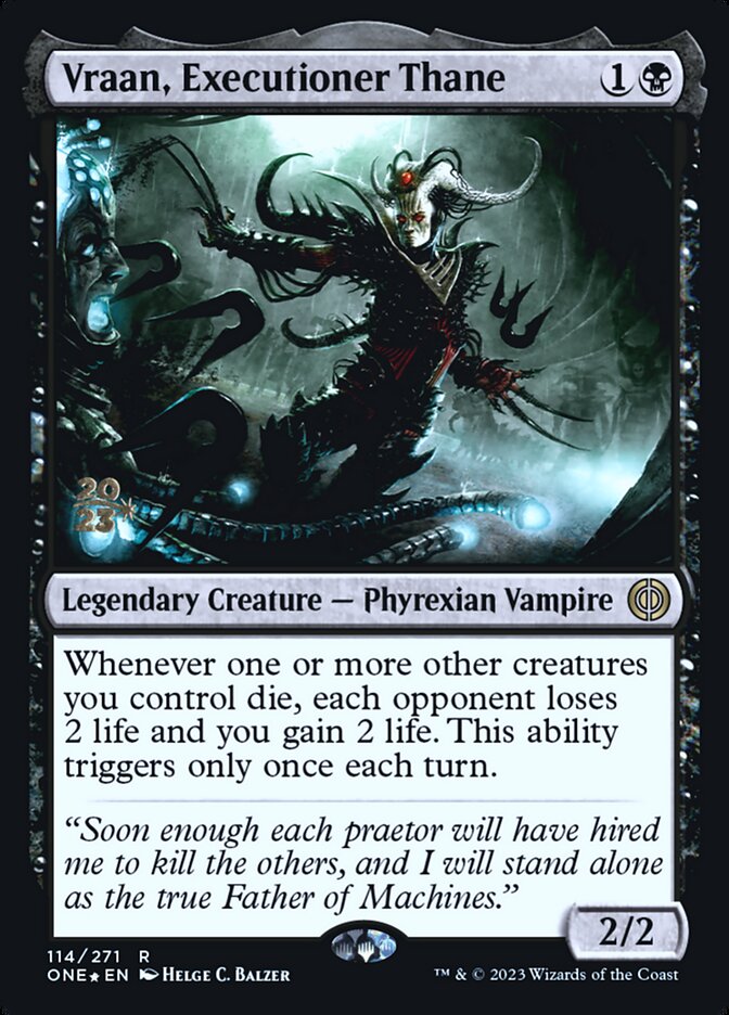 Vraan, Executioner Thane card front