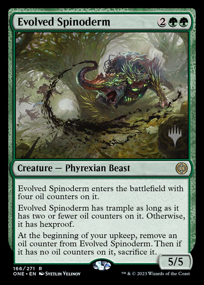 Evolved Spinoderm card front