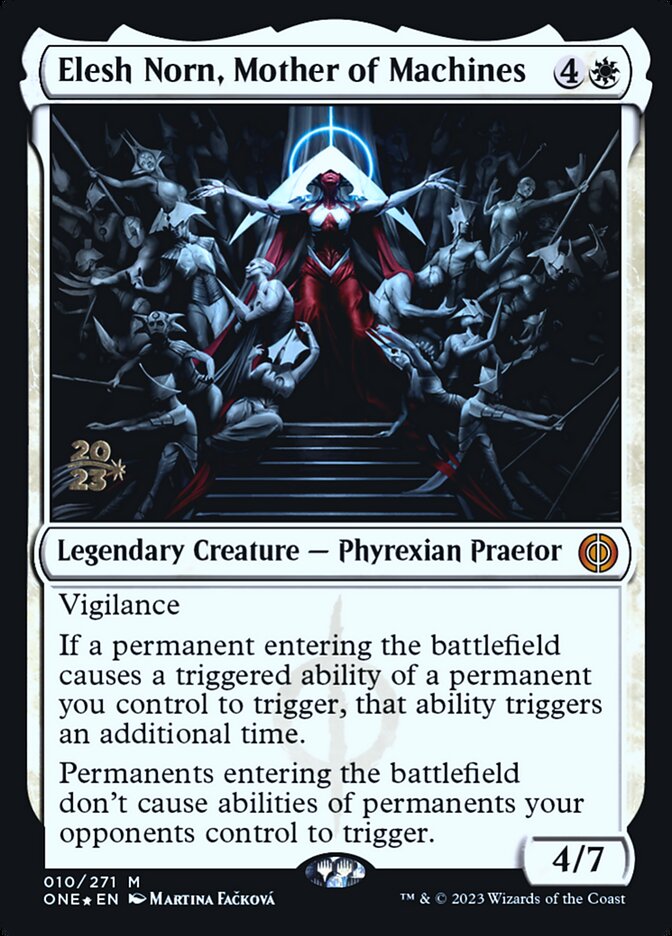 Elesh Norn, Mother of Machines card front