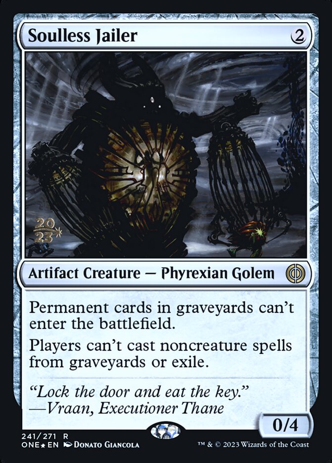 Soulless Jailer card front