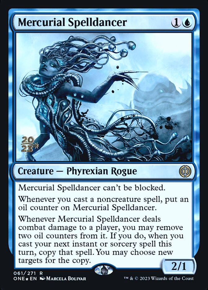 Mercurial Spelldancer card front