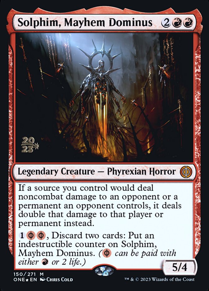 Solphim, Mayhem Dominus card front