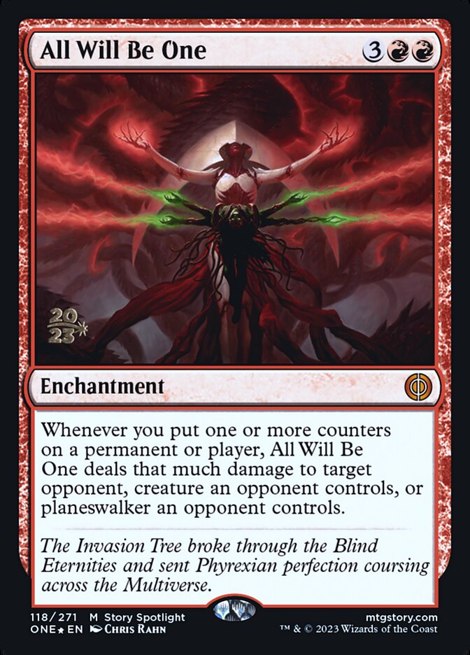 All Will Be One card front