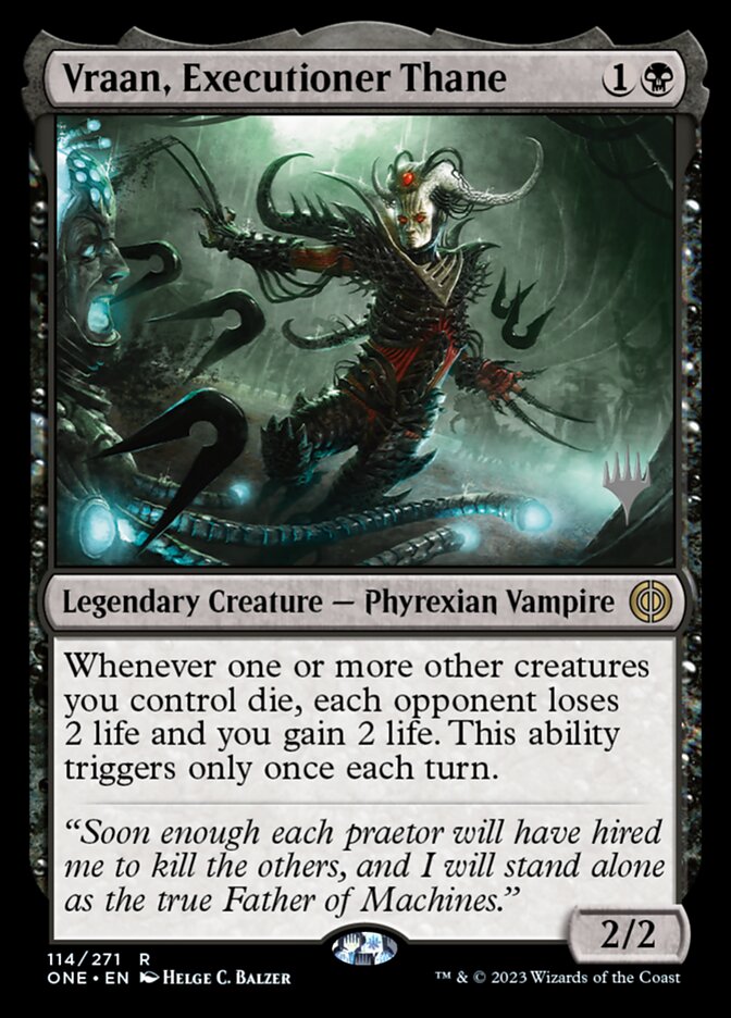 Vraan, Executioner Thane card front