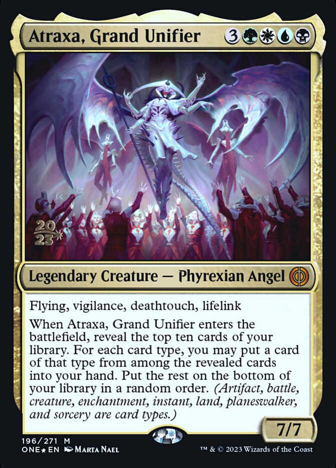 Atraxa, Grand Unifier card front