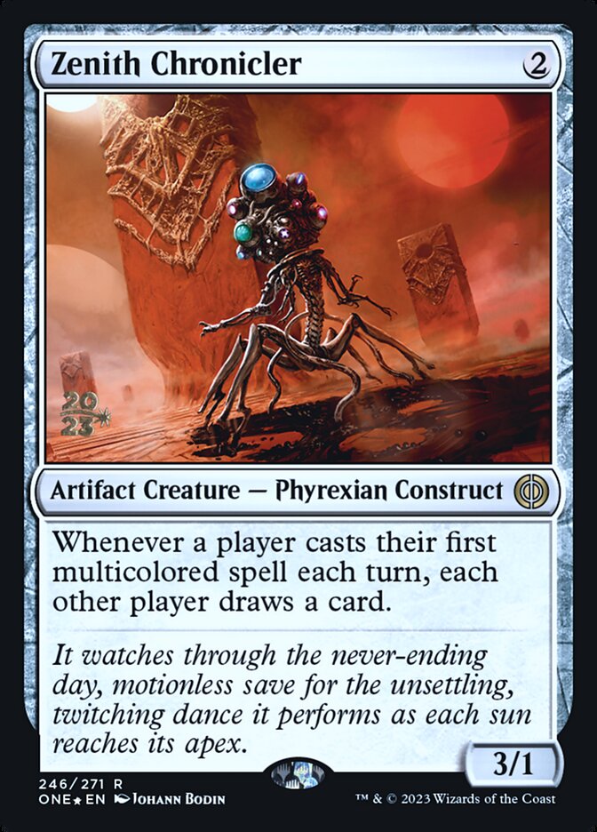 Zenith Chronicler card front