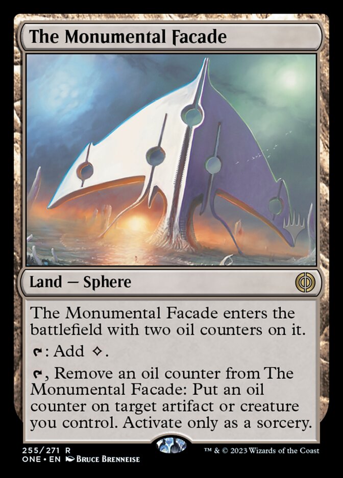 The Monumental Facade card front