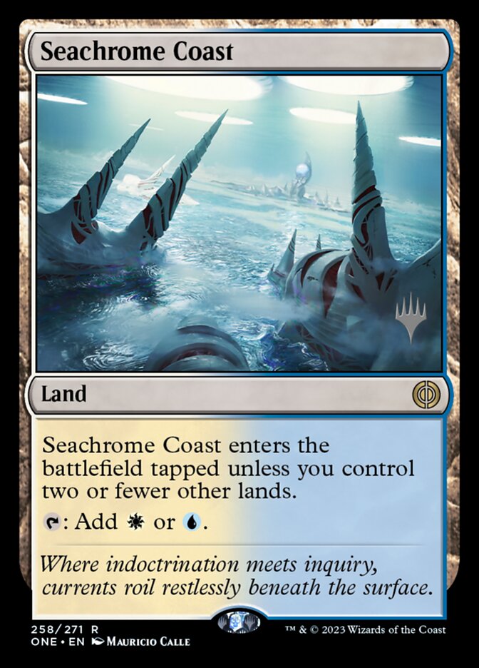 Seachrome Coast card front