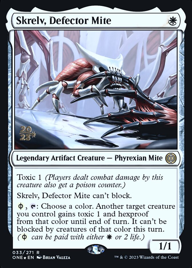 Skrelv, Defector Mite card front
