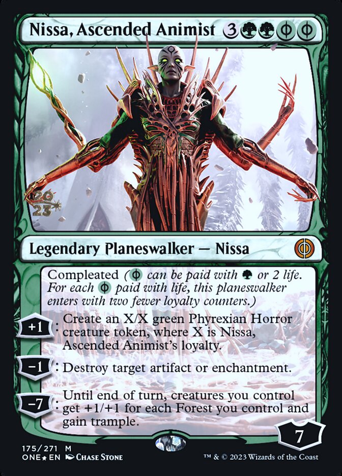 Nissa, Ascended Animist card front