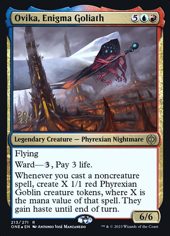 Ovika, Enigma Goliath card front