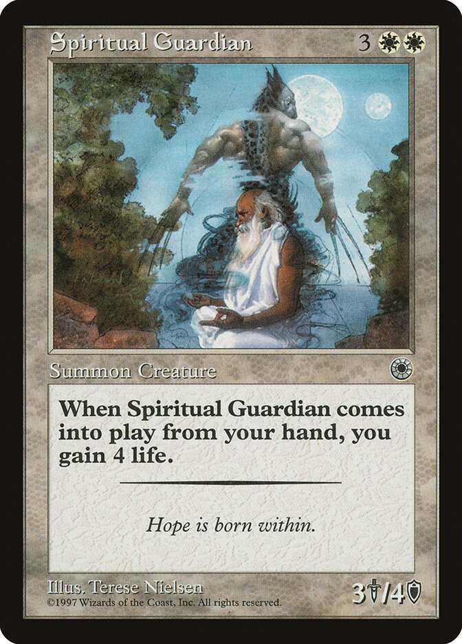 Spiritual Guardian card front