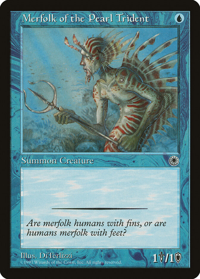 Merfolk of the Pearl Trident card front