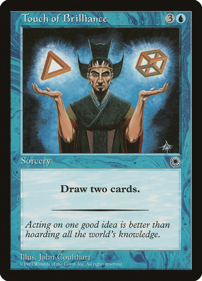 Touch of Brilliance card front