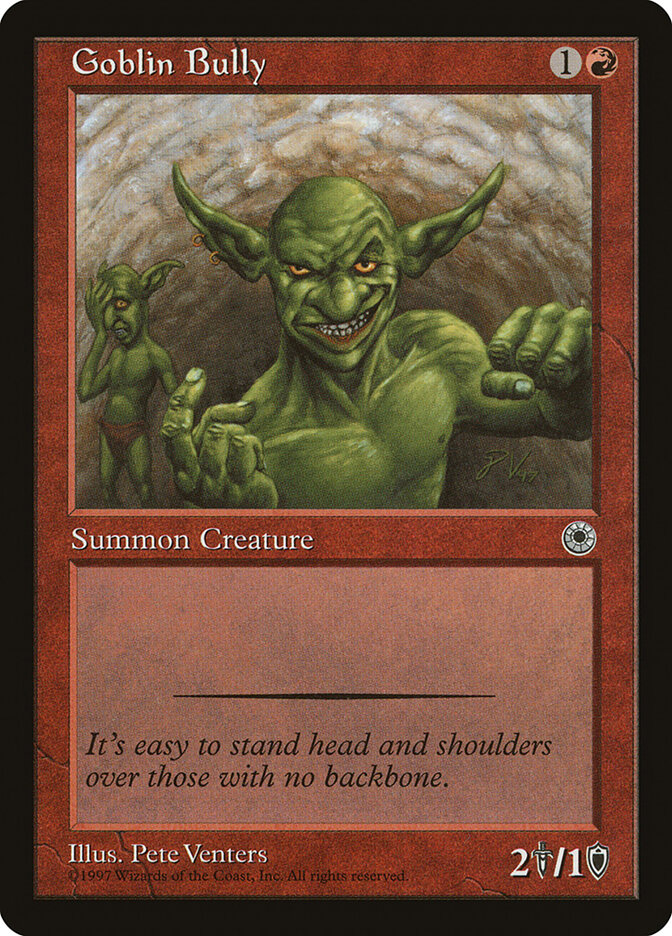Goblin Bully card front