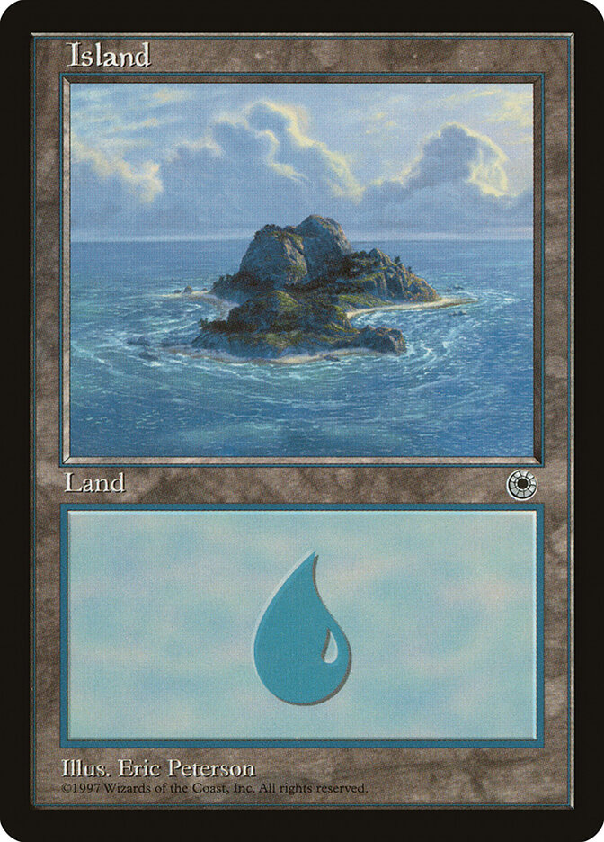 Island card front