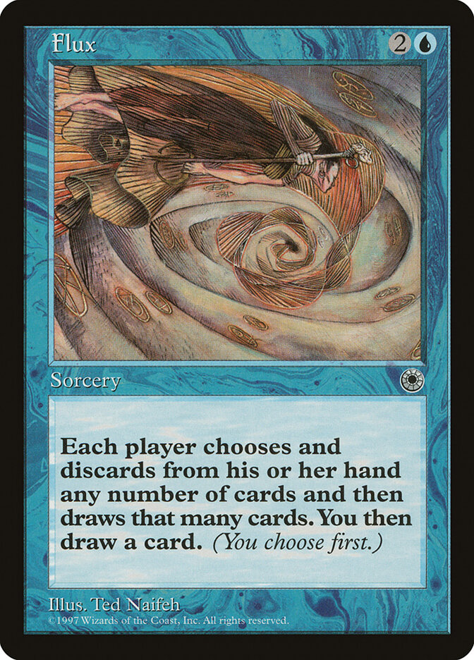 Flux card front
